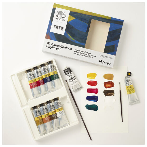 Wilhelmina Barns-Graham acrylic paint set lifestyle 2